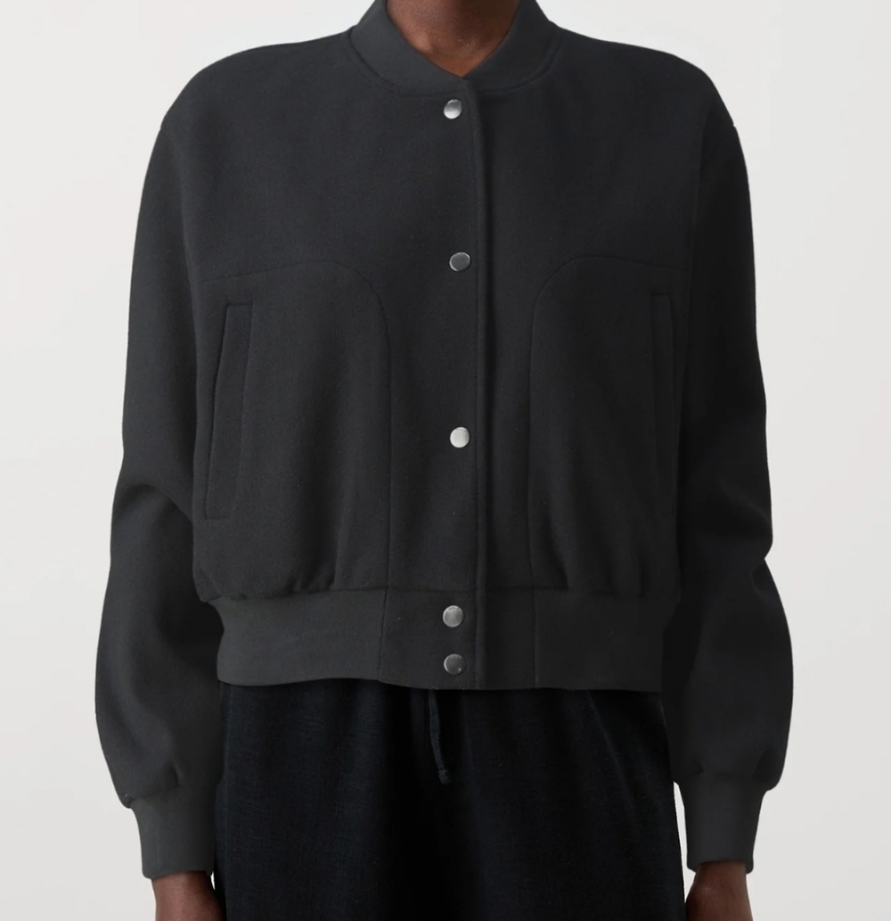 Only Bomber Jacket Size Large Color Black